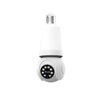 SPEED-X SPE27-LED8 BULB CAMERA WIFI PANORAMIC NIGHT VISION WITH V380 PRO AP