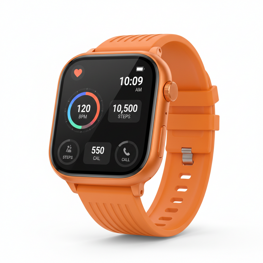 Ts8 Ultra Series 8 Men Women Bluetooth Call Heart Rate Sport Smartwatch With Fitpro App Orange