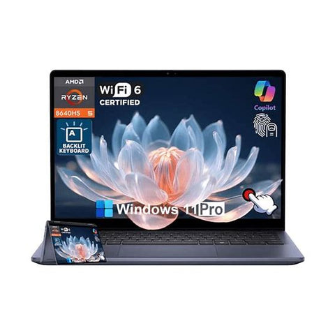 Dell Inspiron 14 7445 2-in-1 Business Laptop - AMD Ryzen 5 8640HS 6-Core Processor 8-GB 512-GB SSD AMD Radeon Graphics 14